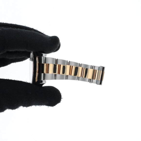 Rolex Datejust II 116333 41mm Black Diamonds Dial Fluted Bezel Oyster Band - Picture 2 of 10